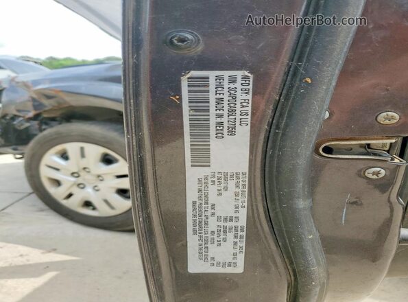 3C4PDCAB6LT270569 2020 DODGE JOURNEY Gray Widok naklejki z numerem VIN