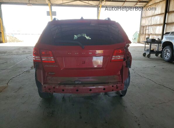 3C4PDCAB7GT195208 2016 DODGE JOURNEY Red Vista trasera