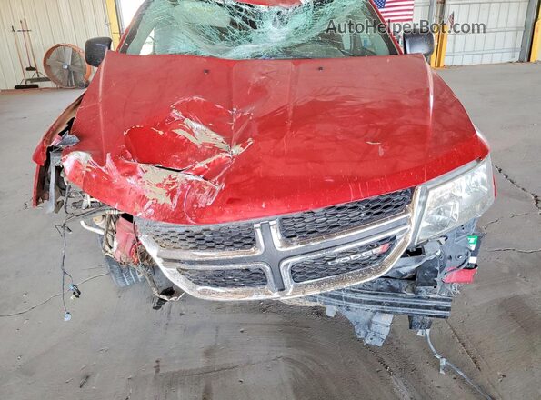 3C4PDCAB7GT195208 2016 DODGE JOURNEY Red Vista del compartimento del motor