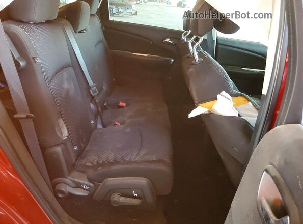 3C4PDCAB7GT195208 2016 DODGE JOURNEY Red Vista interior trasera