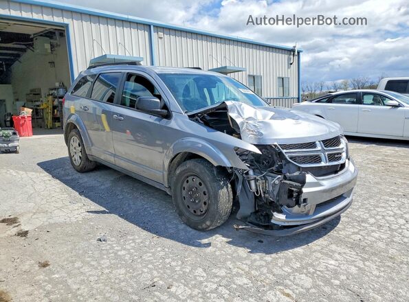 3C4PDCAB7JT446784 2018 DODGE JOURNEY Silver Przód prawy