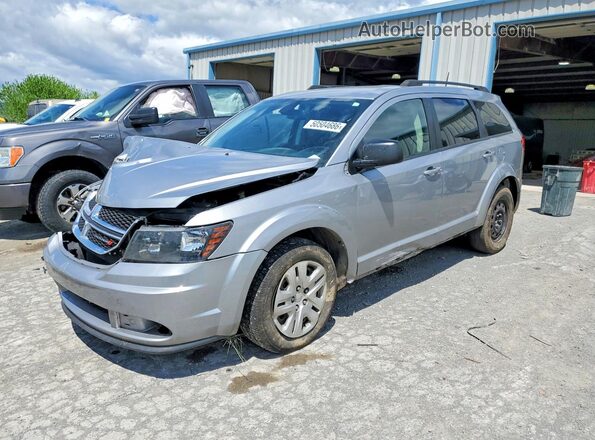 3C4PDCAB7JT446784 2018 DODGE JOURNEY Silver Przód lewy