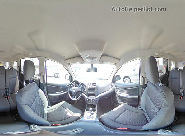 3C4PDCAB7JT446784 2018 DODGE JOURNEY Silver Widok wnętrza 360 stopni