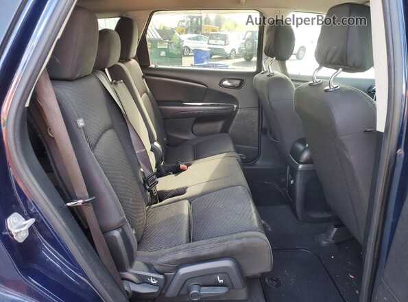 3C4PDCAB8HT603751 2017 DODGE JOURNEY Blue Հետևի նստատեղերի տեսք