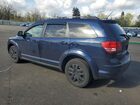 2017 Dodge Journey Se Blue vin: 3C4PDCAB8HT603751 Damage: Left Rear Door, Dent(S) W/ Paint Dmg, 1/8 To 1/2 Inch