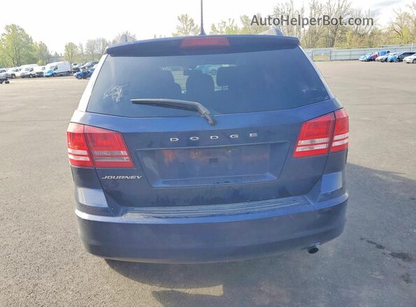 3C4PDCAB8HT603751 2017 DODGE JOURNEY Blue Հետևի տեսք