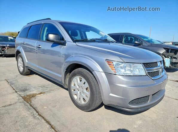 3C4PDCAB8JT295437 2018 DODGE JOURNEY Silver Przód prawy