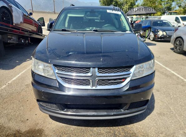 3C4PDCAB8JT529267 2018 DODGE JOURNEY Black Вид спереду