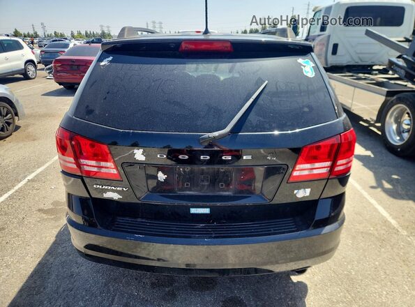 3C4PDCAB8JT529267 2018 DODGE JOURNEY Black Вид ззаду