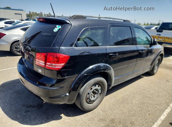 3C4PDCAB8JT529267 2018 DODGE JOURNEY Black Задня права чверть