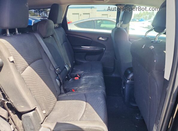 3C4PDCAB8JT529267 2018 DODGE JOURNEY Black Вид задніх сидінь