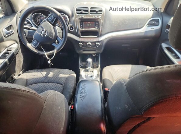 3C4PDCAB8JT529267 2018 DODGE JOURNEY Black Вид панелі приладів