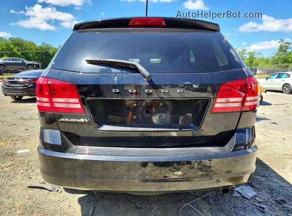 3C4PDCAB8JT531388 2018 DODGE JOURNEY Black Widok z tyłu