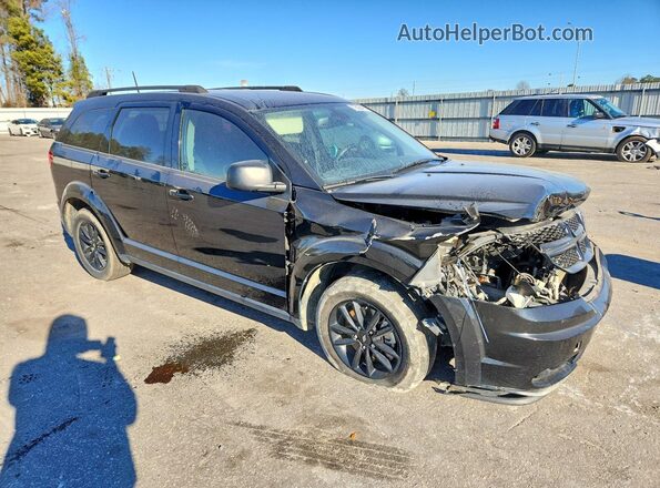 3C4PDCAB8LT267284 2020 DODGE JOURNEY Черный Передняя правая четверть