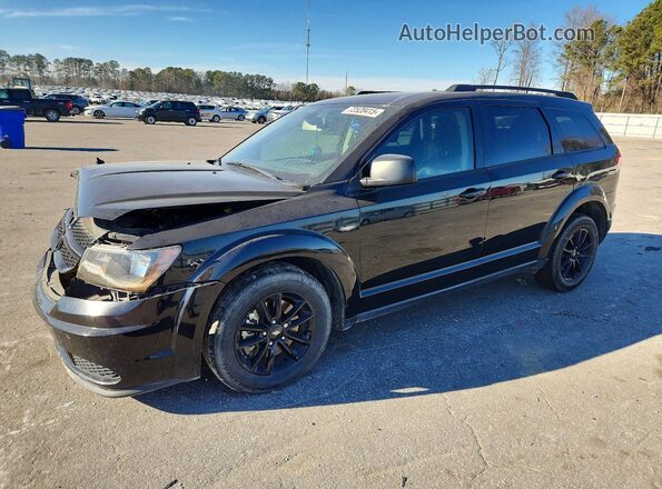 3C4PDCAB8LT267284 2020 DODGE JOURNEY Черный Передняя левая четверть