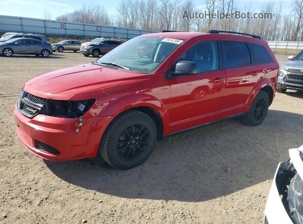 3C4PDCAB8LT277362 2020 DODGE JOURNEY Красный Передняя левая четверть