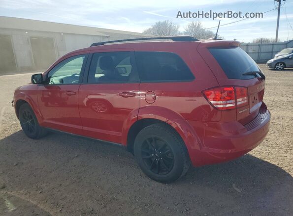 3C4PDCAB8LT277362 2020 DODGE JOURNEY Красный Задняя левая четверть
