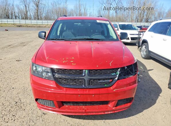 3C4PDCAB8LT277362 2020 DODGE JOURNEY Красный Вид спереди