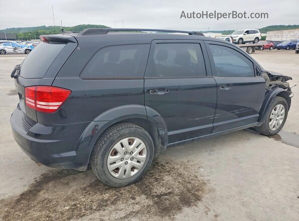 3C4PDCAB9GT213840 2016 DODGE JOURNEY Черный Задняя правая четверть