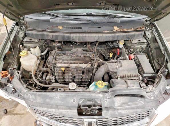 3C4PDCAB9HT707486 2017 DODGE JOURNEY Зеленый Вид подкапотного пространства