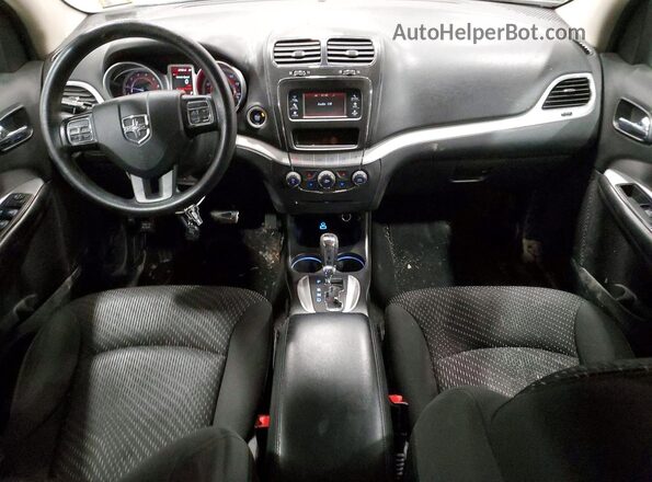 3C4PDCAB9HT707486 2017 DODGE JOURNEY Зеленый Вид панели приборов