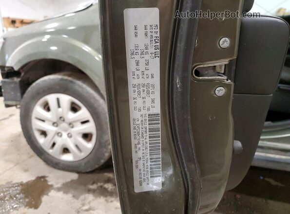 3C4PDCAB9HT707486 2017 DODGE JOURNEY Зеленый Панорамный вид салона 360°