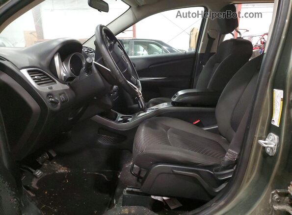 3C4PDCAB9HT707486 2017 DODGE JOURNEY Зеленый Вид салона спереди