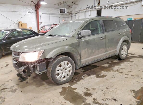 3C4PDCAB9HT707486 2017 DODGE JOURNEY Зеленый Передняя левая четверть