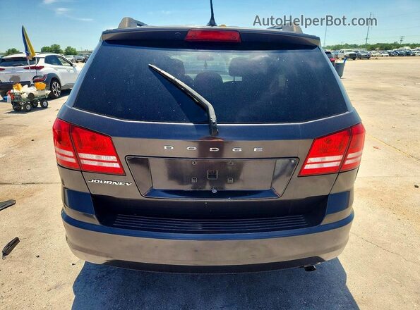 3C4PDCAB9JT272958 2018 DODGE JOURNEY Black უკანა ხედი