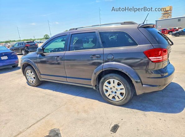 3C4PDCAB9JT272958 2018 DODGE JOURNEY Black უკანა მარცხენა