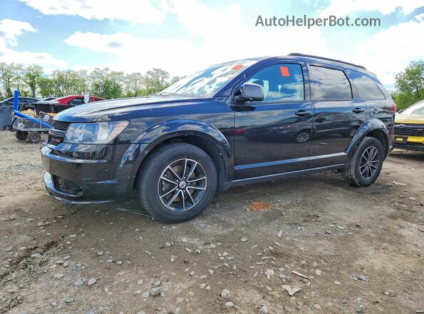 3C4PDCAB9JT506676 2018 DODGE JOURNEY Black წინა მარცხენა ხედი სამი მეოთხედიდან