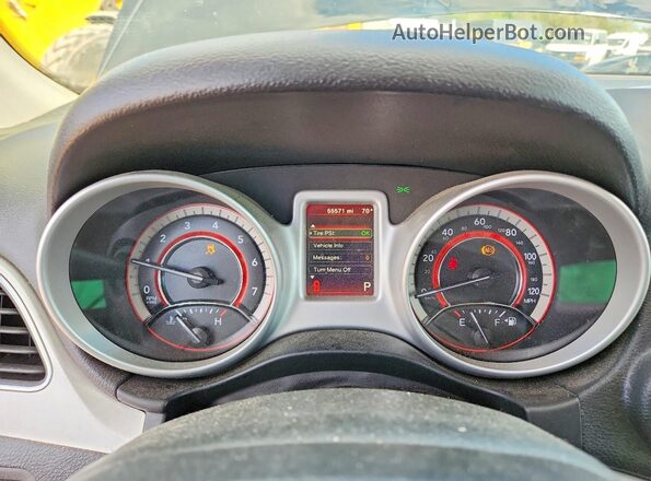 3C4PDCAB9JT506676 2018 DODGE JOURNEY Black ხელსაწყოთა პანელის ხედი