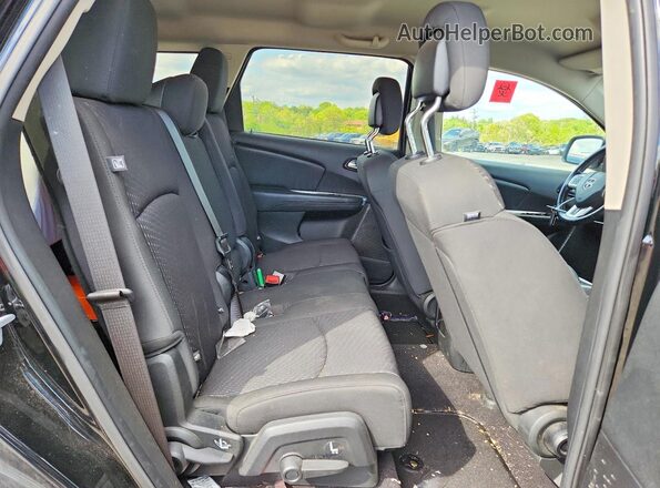 3C4PDCAB9JT506676 2018 DODGE JOURNEY Black უკანა სალონის ხედი