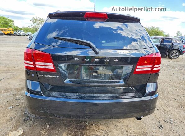 3C4PDCAB9JT506676 2018 DODGE JOURNEY Black უკანა ხედი