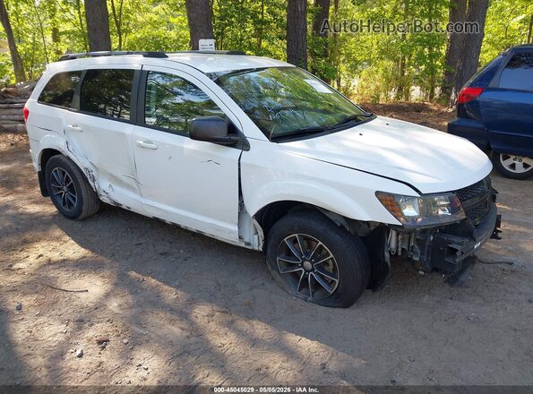 3C4PDCABXHT568470 2017 DODGE JOURNEY White Передня права чверть