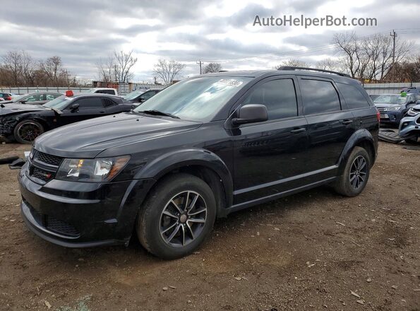 3C4PDCABXHT682694 2017 DODGE JOURNEY Black Vista tres cuartos delantera izquierda