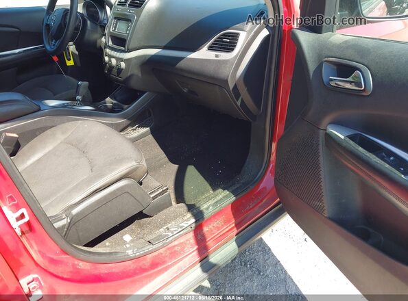 3C4PDCABXHT707870 2017 DODGE JOURNEY Red Vista interior delantera