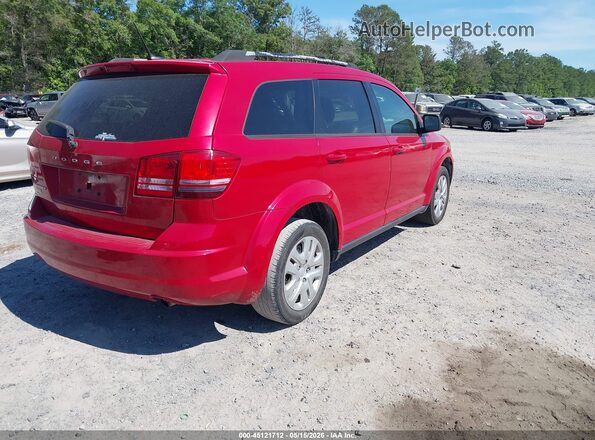3C4PDCABXHT707870 2017 DODGE JOURNEY Red Trasero derecho