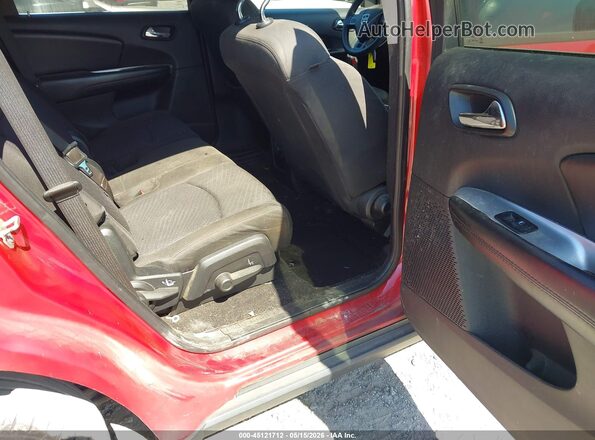 3C4PDCABXHT707870 2017 DODGE JOURNEY Red Vista de la etiqueta del VIN
