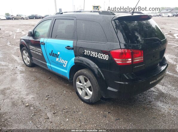 3C4PDCABXJT383857 2018 DODGE JOURNEY Black Հետևի ձախ