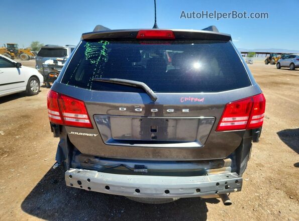 3C4PDCABXJT535474 2018 DODGE JOURNEY Угольный Вид сзади