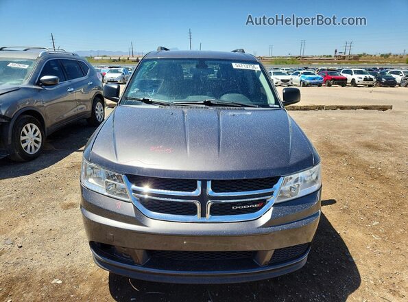 3C4PDCABXJT535474 2018 DODGE JOURNEY Угольный Вид спереди