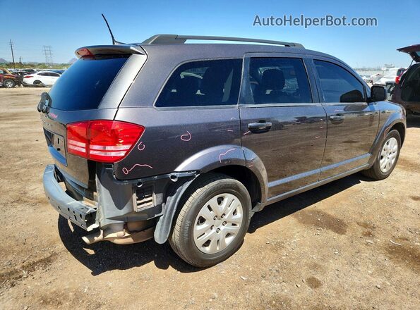 3C4PDCABXJT535474 2018 DODGE JOURNEY Угольный Задняя правая четверть