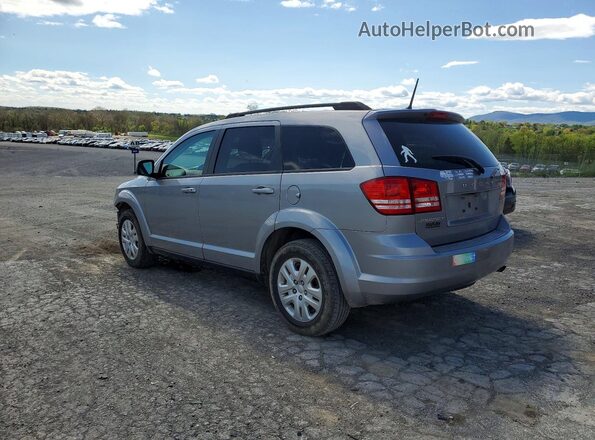 3C4PDCABXJT535491 2018 DODGE JOURNEY Серебряный Задняя левая четверть