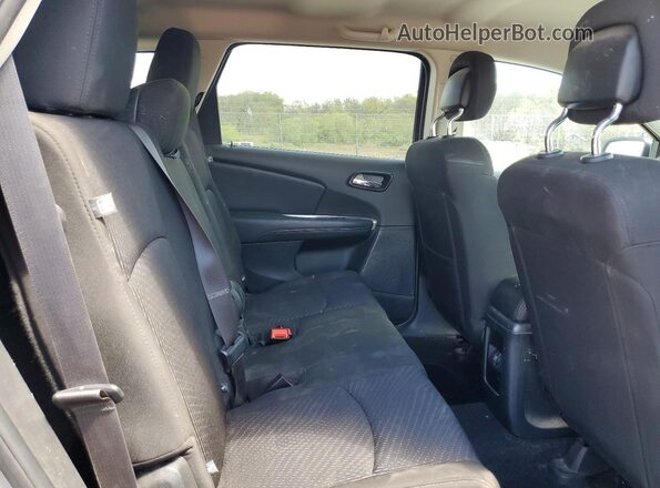 3C4PDCABXJT535491 2018 DODGE JOURNEY Серебряный Вид задней части салона