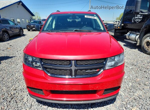 3C4PDCABXLT199439 2020 DODGE JOURNEY Red Widok z przodu
