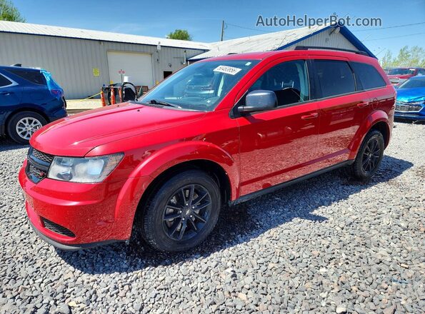 3C4PDCABXLT199439 2020 DODGE JOURNEY Red Przód lewy