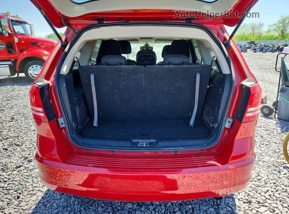 3C4PDCABXLT199439 2020 DODGE JOURNEY Red Widok z tyłu