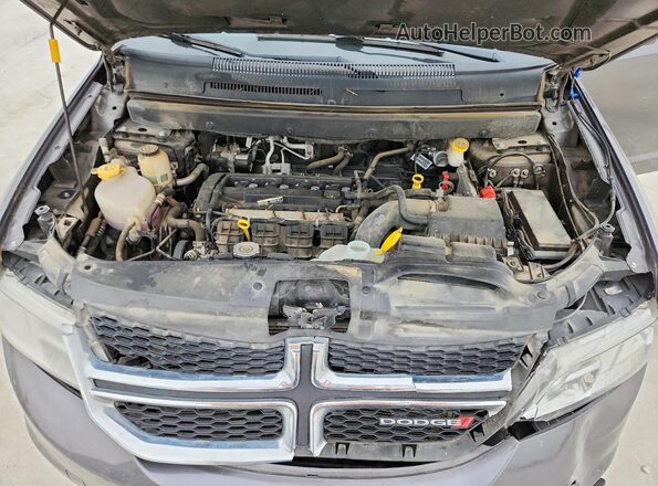 3C4PDCBB1KT868792 2019 DODGE JOURNEY Gray ძრავის განყოფილების ხედი