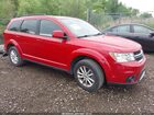 2016 Dodge Journey Sxt Red vin: 3C4PDCBB2GT191761